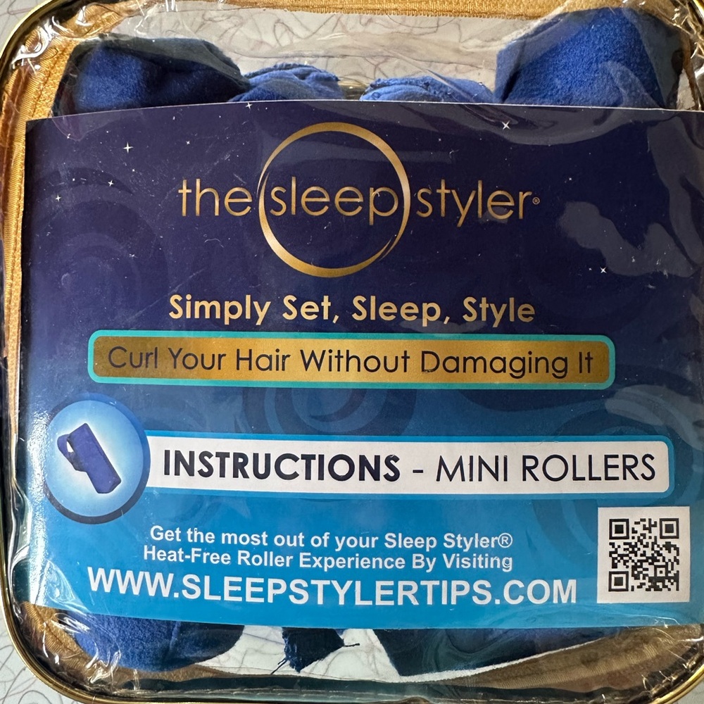 Blue Mini Rollers